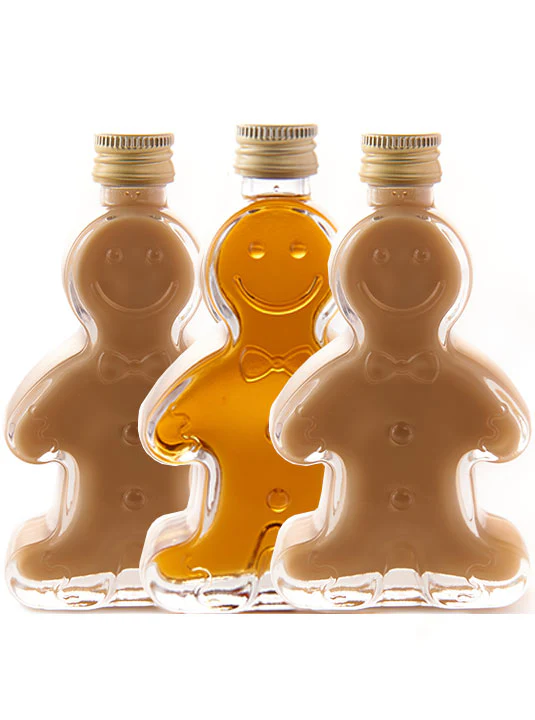 Gingerbread Man Creamy Liqueur Set 50ml x 3 Stocking Fillers - Image 5
