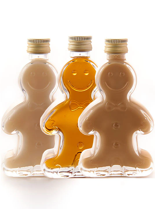 Gingerbread Man Creamy Liqueur Set 50ml x 3 Stocking Fillers - Image 6