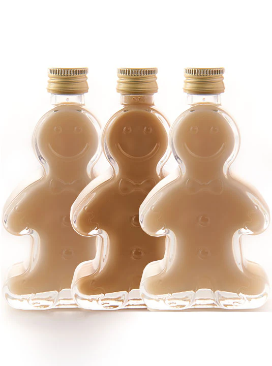 Gingerbread Man Creamy Liqueur Set 50ml x 3 Stocking Fillers - Image 7