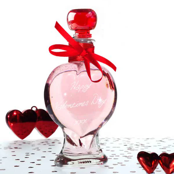 Heart Decanter 200ml with Turkish Delight Gin 25% - Image 3