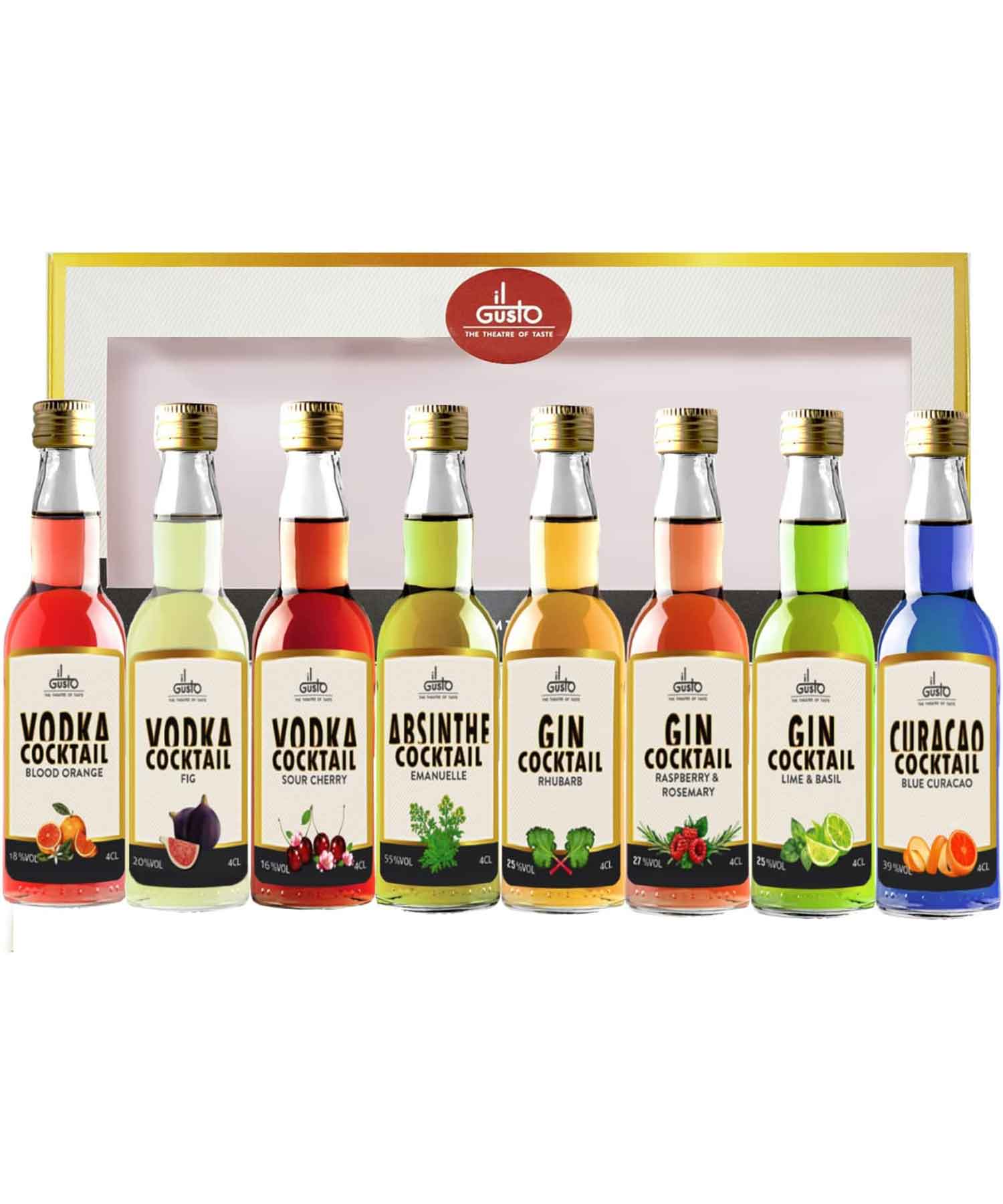Miniature Cocktail Gift Set ( Pack of 8 x 40ml ) - Image 4