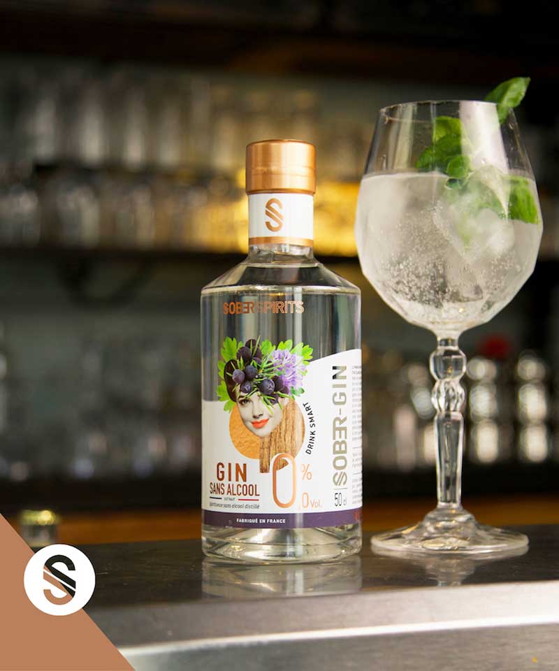 SOBER SPIRITS Non-Alcoholic 0.0% GIN (50cl) and INFUSE Pink Me Cocktail Mocktail Infusion Bags with Garnish - Image 7