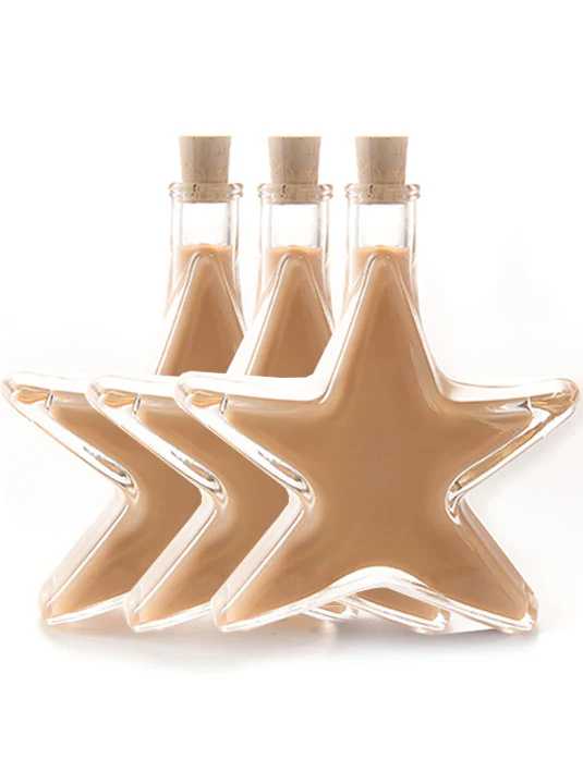 Star Creamy Liqueur Set 100ml x 3 (Whisky Cream, Christmas Gingerbread, Chocolate Cream) - Image 3