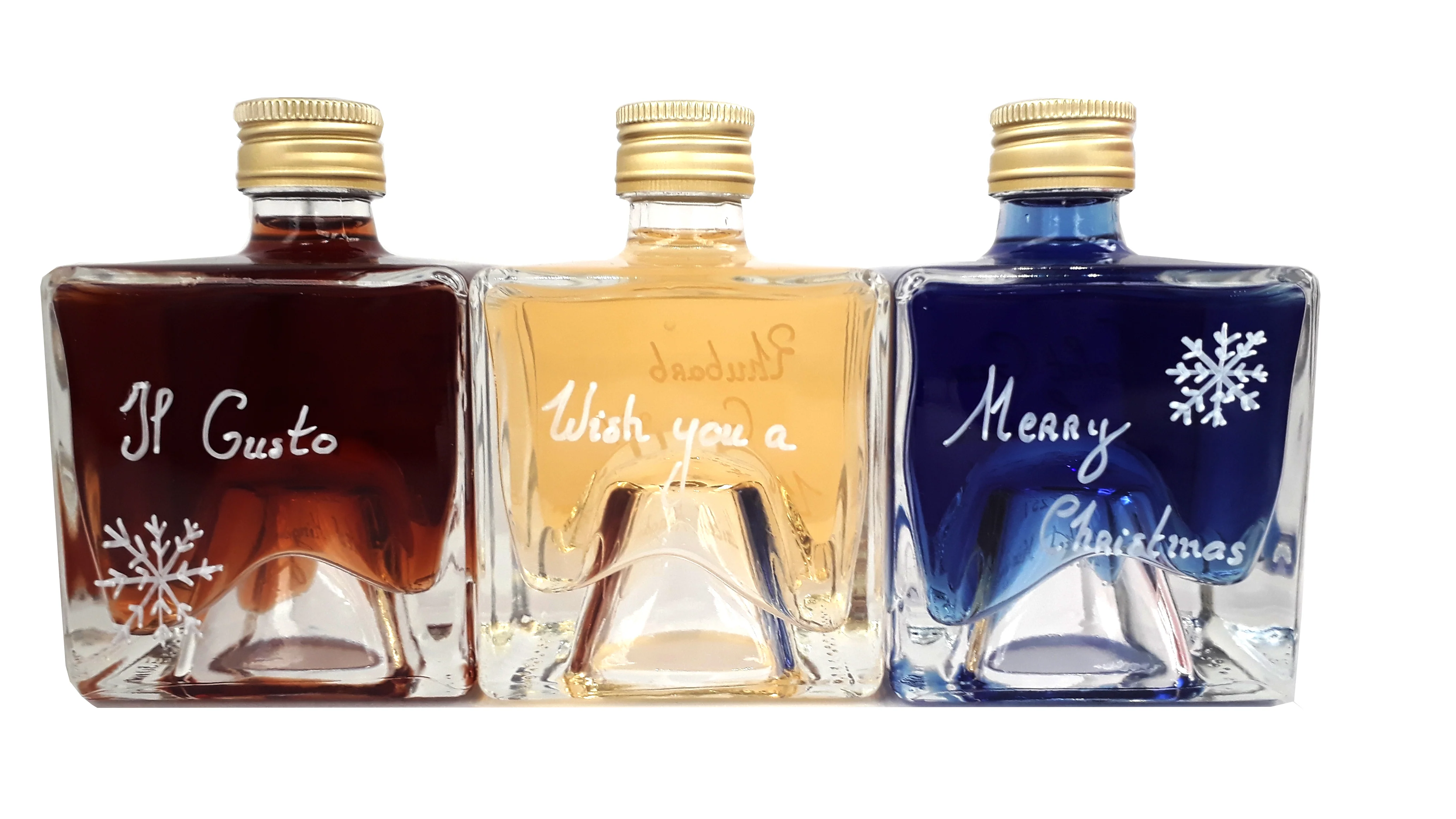 Gin Gift | Stackable Bottle | 50ml | Pack of 3 - Festive Gins - Image 4